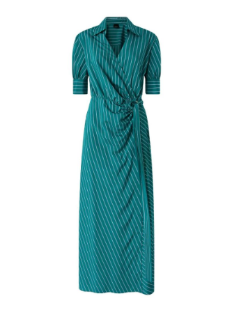 Abito fantasia manica corta 106669A33Q SE1 PINKO Mult. verde/azzurro 