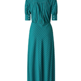 Abito fantasia manica corta 106669A33Q SE1 PINKO Mult. verde/azzurro 