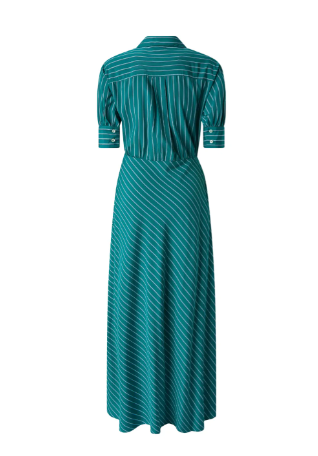 Abito fantasia manica corta 106669A33Q SE1 PINKO Mult. verde/azzurro 