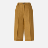 Bermuda in lino 106870A3E3 L25 PINKO Bronzo 