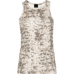Canotta a coste stampa snake 106919A3DP CZ9 PINKO Beige/nero 