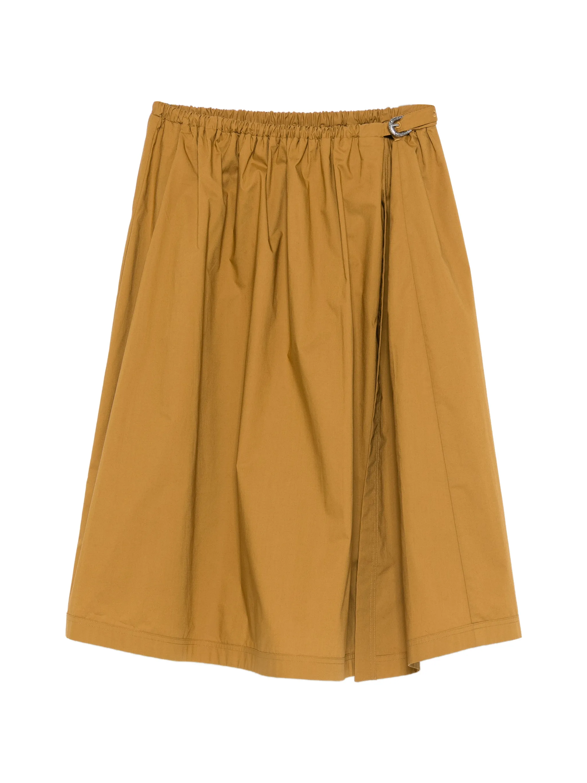 Gonna in popeline di cotone 107003A2LD L25 PINKO Bronzo 