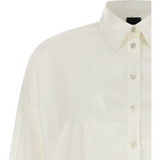 Camicia manica lunga 107005A2LD Z05 PINKO Bianco-biancaneve 