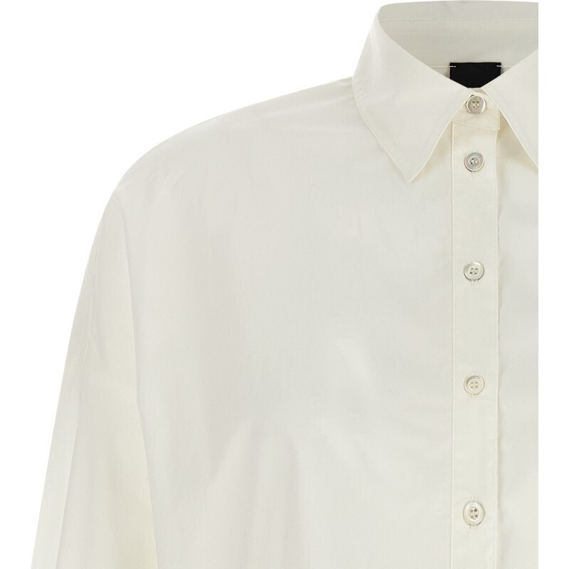 Camicia manica lunga 107005A2LD Z05 PINKO Bianco-biancaneve 