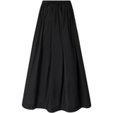 Gonna in popeline di cotone 107016A2LD Z99 PINKO Nero limousine 