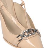 Sandalo con tacco in vernice SD0501E002 Q61 PINKO Blush 