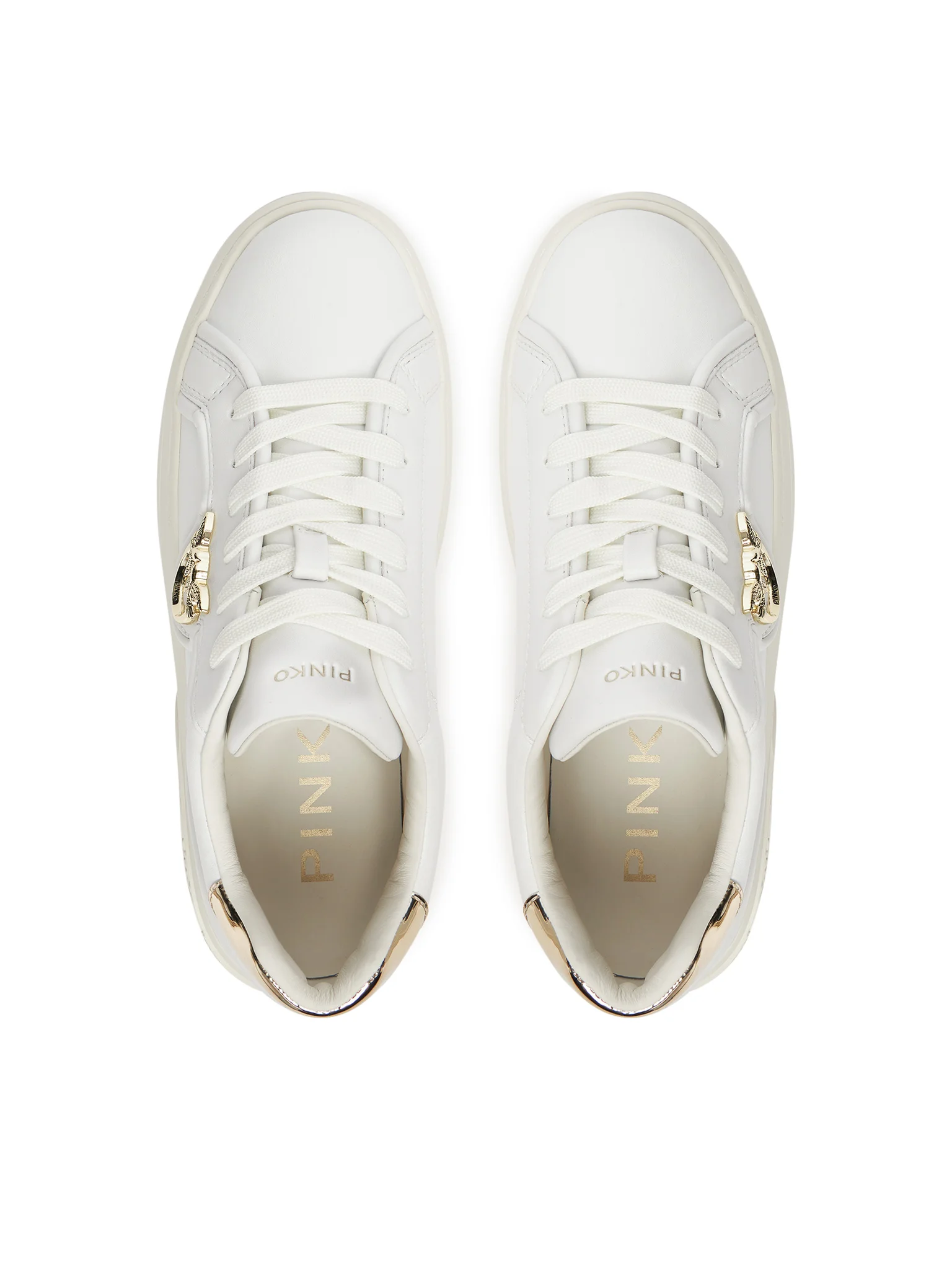 Sneaker in pelle e gomma SS0041P087 Z1B PINKO White 