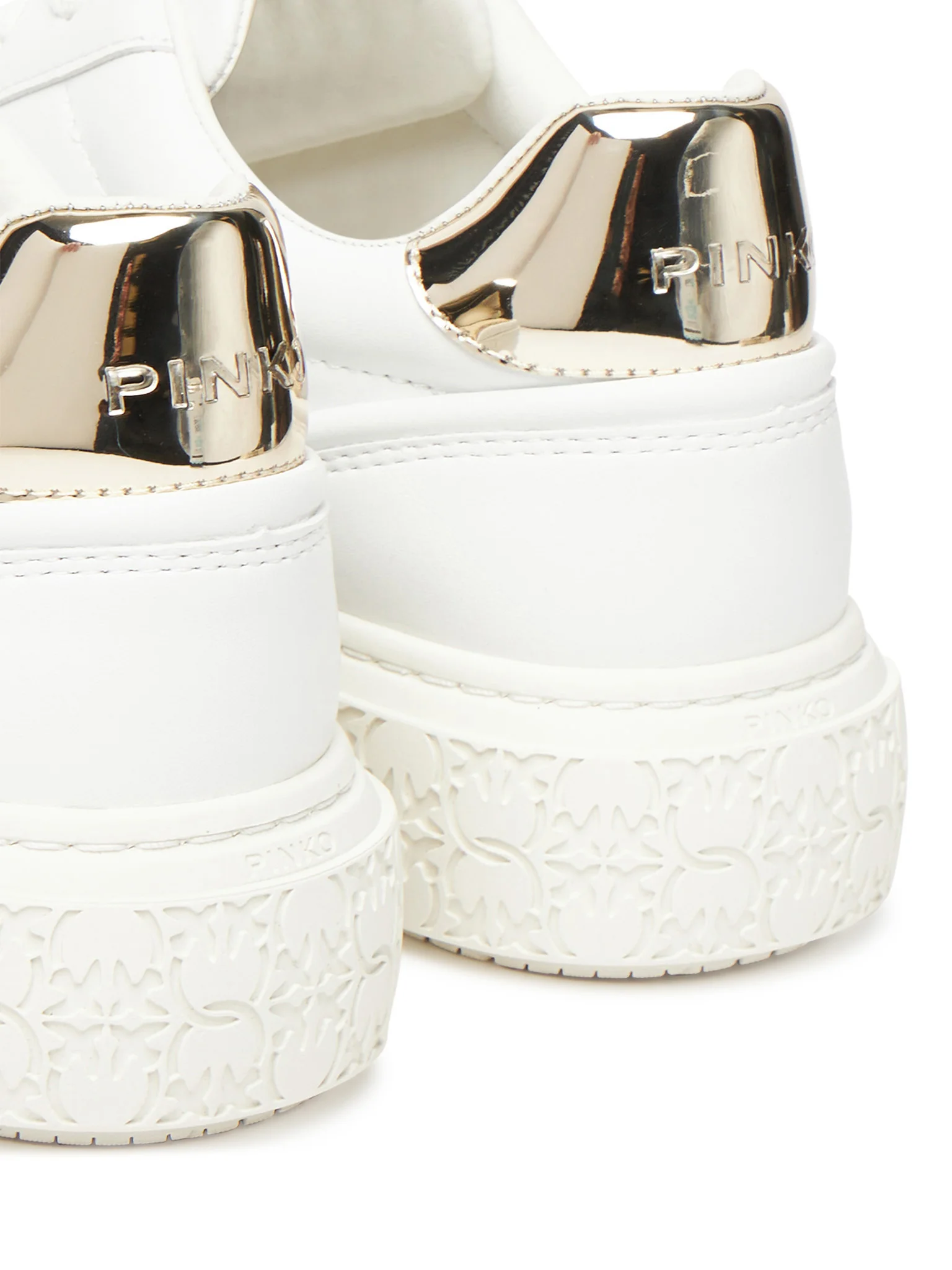 Sneaker in pelle e gomma SS0041P087 Z1B PINKO White 