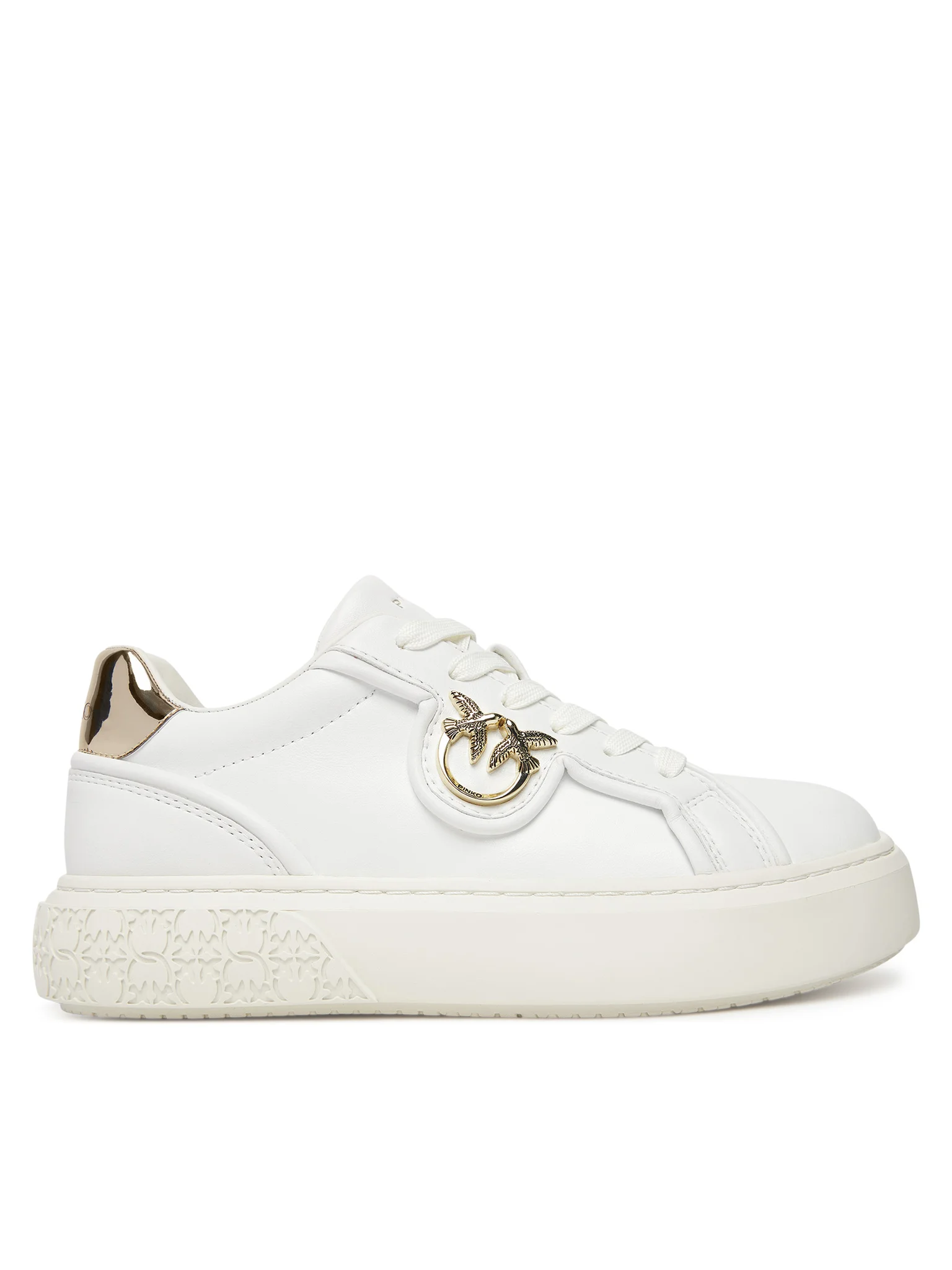 Sneaker in pelle e gomma SS0041P087 Z1B PINKO White 
