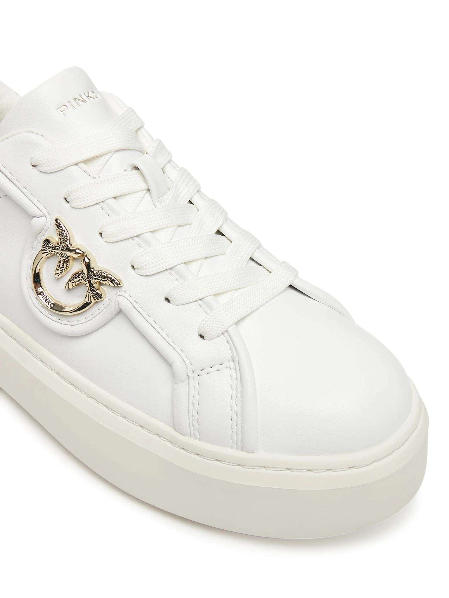 Sneaker in pelle e gomma SS0041P087 Z1B PINKO White 