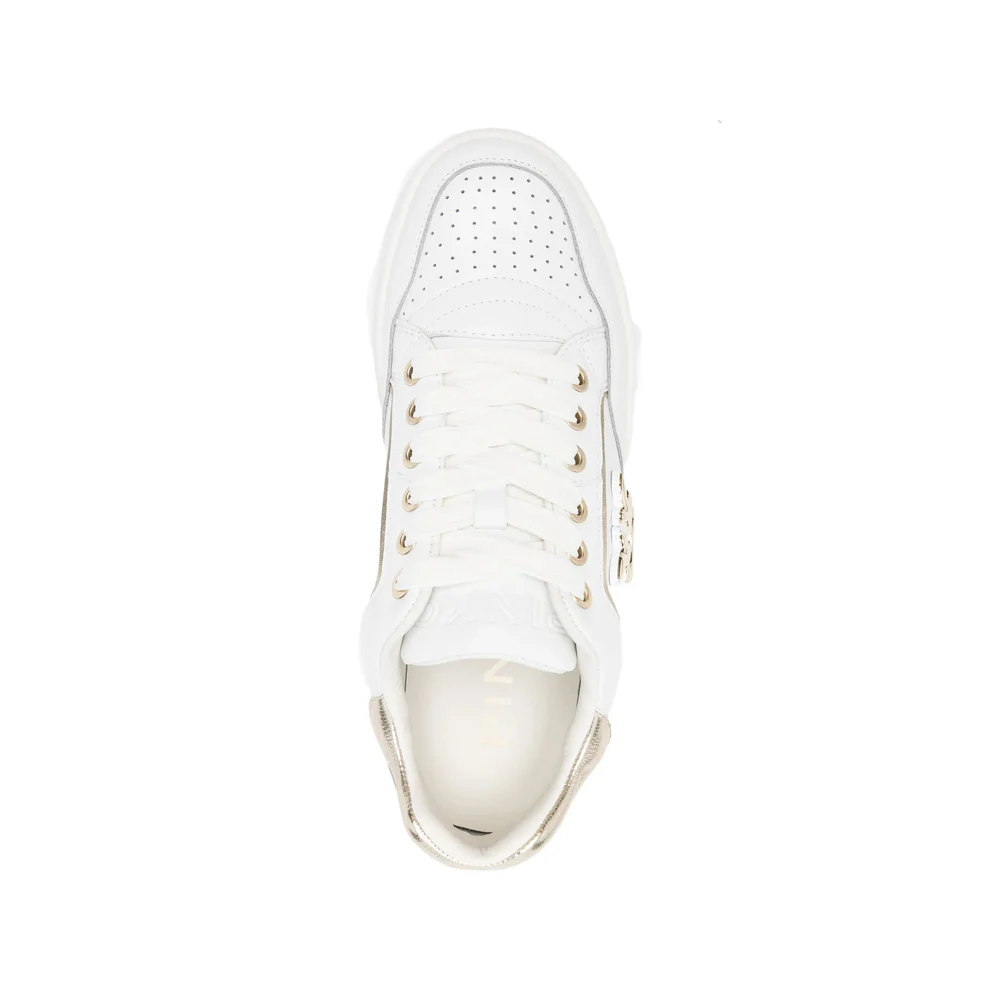 Sneaker in pelle e gomma SS0159P001 ZHC PINKO White/light 