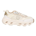 Sneaker in pelle e gomma SS0167P132 D70 PINKO Milk/corda 