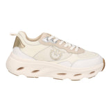 Sneaker in pelle e gomma SS0167P132 D70 PINKO Milk/corda 