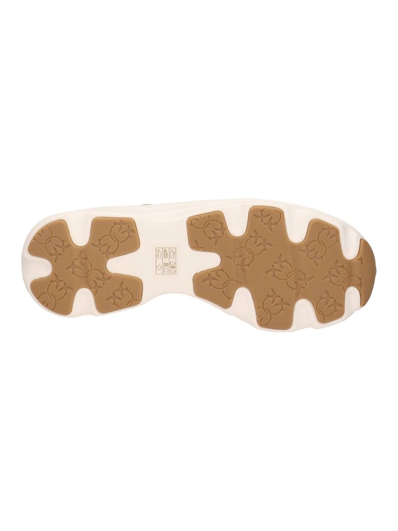 Sneaker in pelle e gomma SS0167P132 D70 PINKO Milk/corda 
