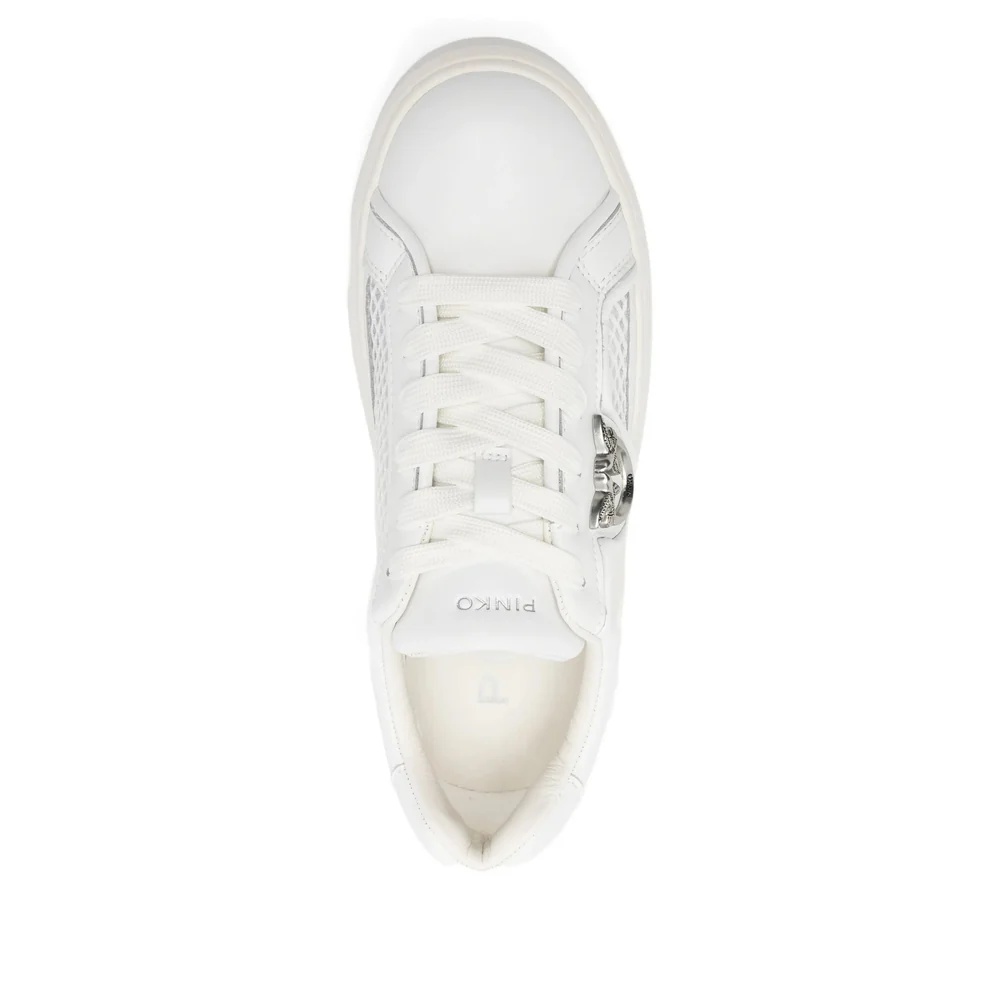 Sneaker in pelle e gomma SS0181P132 Z1B PINKO White 