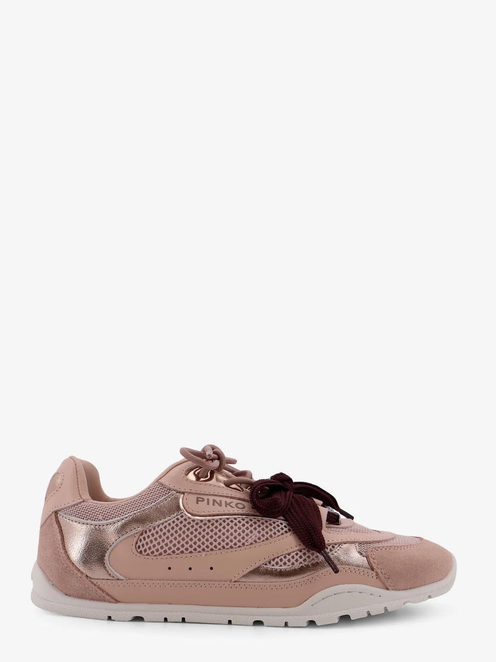 Sneaker in pelle e gomma SS0185P020 P26 PINKO Light rose 