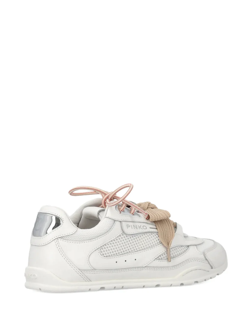 Sneaker in pelle e gomma SS0185P132 Z1B PINKO White 