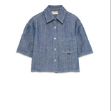 Camicia in denim leggero RND90141 D738 0021 C0090 ROY ROGER'S Denim 