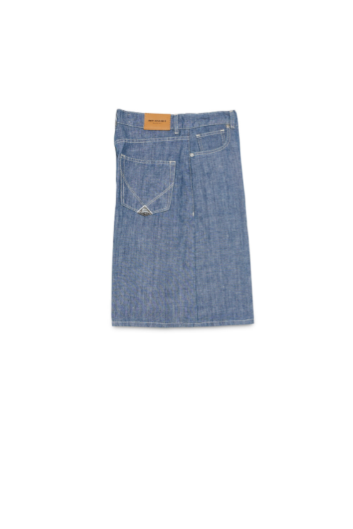 Bermuda in denim leggero RND90282 D738 0021 C0090 ROY ROGER'S Indigo 