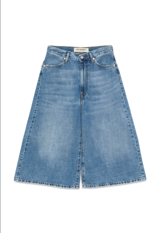 Bermuda in denim stone washed RND90316 CR53 1987 C0999 ROY ROGER'S Denim 