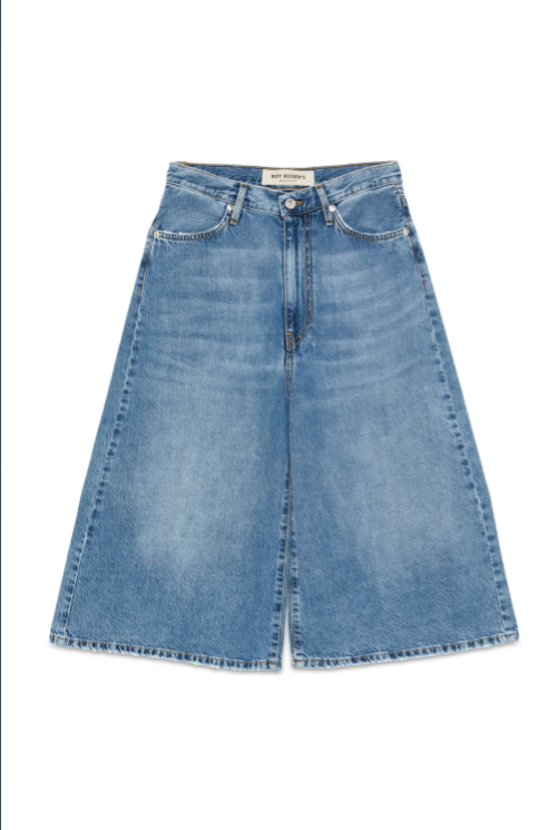 Bermuda in denim stone washed RND90316 CR53 1987 C0999 ROY ROGER'S Denim 