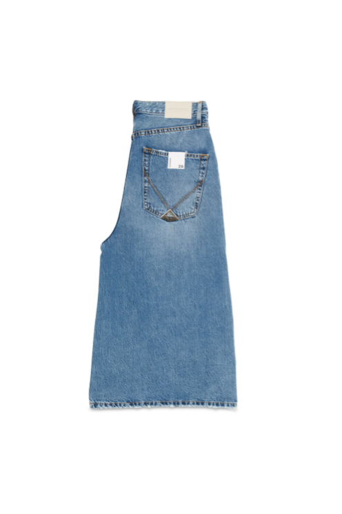 Bermuda in denim stone washed RND90316 CR53 1987 C0999 ROY ROGER'S Denim 