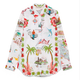 Camicia fantasia ROG0009 CS40 0124 C0158 ROY ROGER'S Mix 