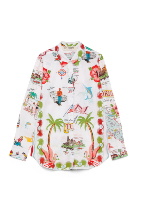 Camicia fantasia ROG0009 CS40 0124 C0158 ROY ROGER'S Mix 