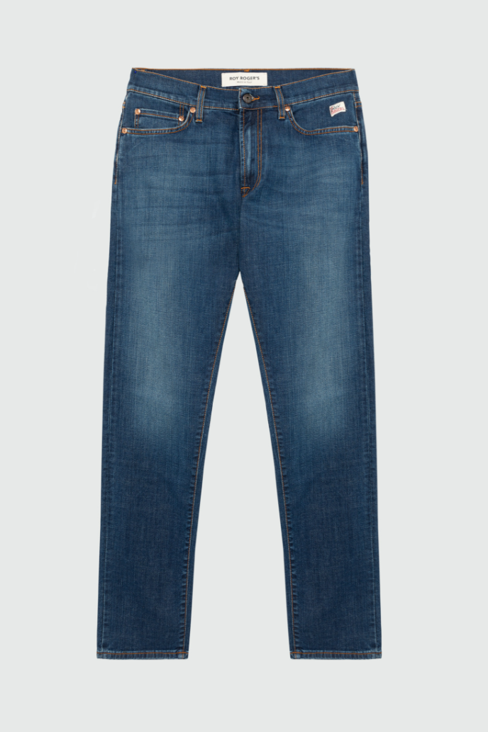 Jeans elasticizzato vestibilità regular RRU025 D021 0005 C0999 ROY ROGER'S Denim 