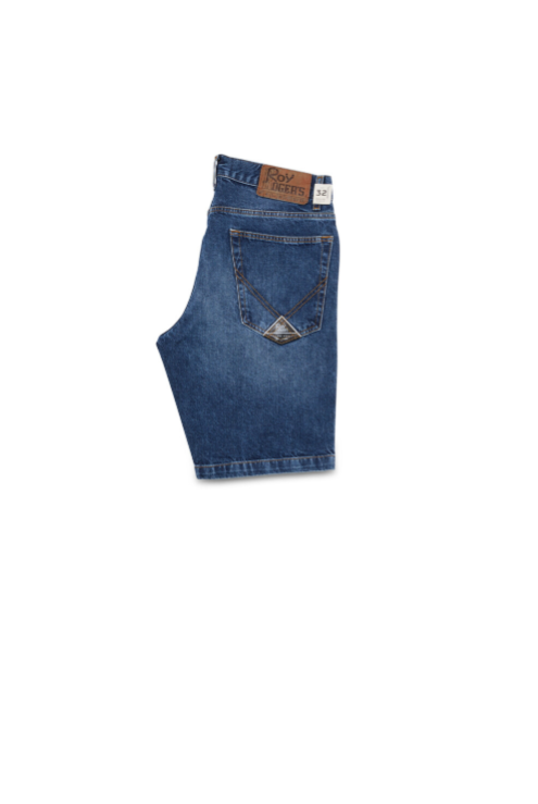 Bermuda in tela denim RRU085 D721 3112 C0999 ROY ROGER'S Denim 