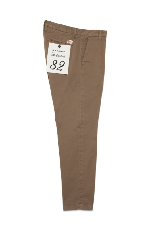 Pantalone in cotone elasticizzato RRU90120 C925 0112 C0622 ROY ROGER'S Sandalo 