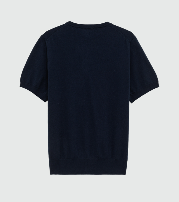 T-Shirt in filo di cotone RRU90323 CS17 C0048 ROY ROGER'S Blue navy 