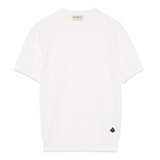 T-Shirt in filo di cotone RRU90323 CS17 C0069 ROY ROGER'S White 