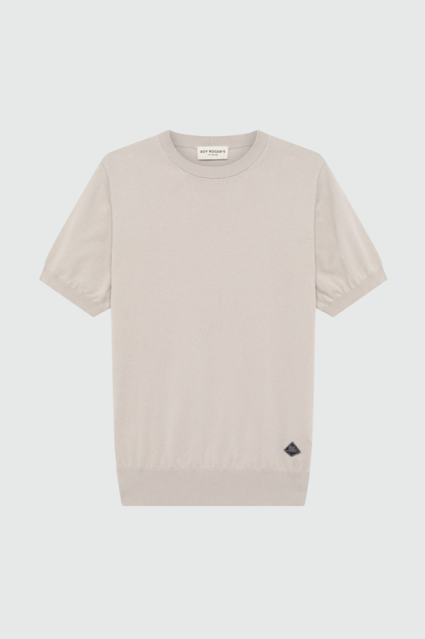 T-Shirt in filo di cotone RRU90323 CS17 C0624 ROY ROGER'S Marble 