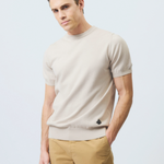 T-Shirt in filo di cotone RRU90323 CS17 C0624 ROY ROGER'S Marble 
