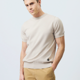 T-Shirt in filo di cotone RRU90323 CS17 C0624 ROY ROGER'S Marble 