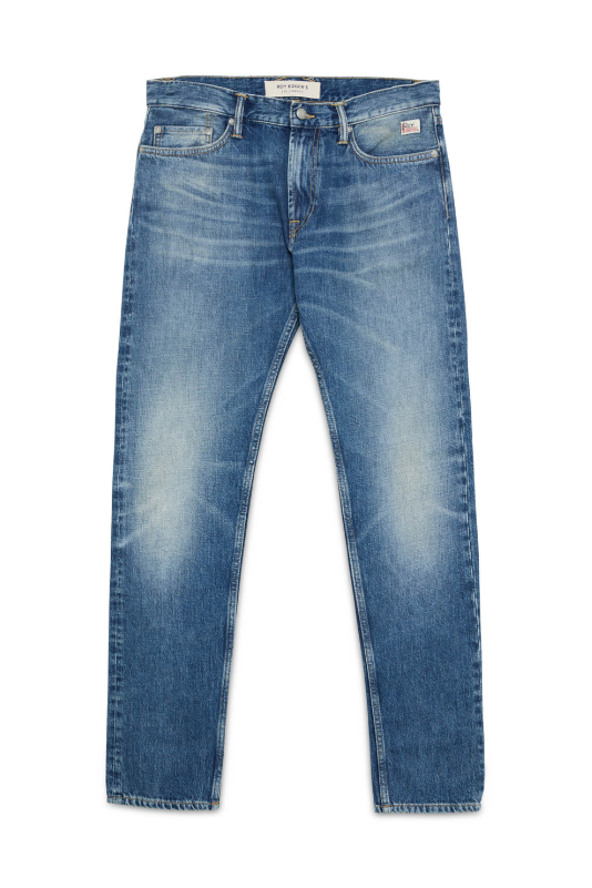 Jeans stone washed in tela elasticizzata RSC000 D740 3178 C0999 ROY ROGER'S Denim 