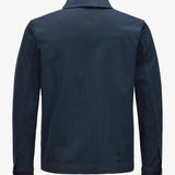 Giacca camicia in cotone CFWOOS2042MRUT5262 3989 WOOLRICH Melton blue 