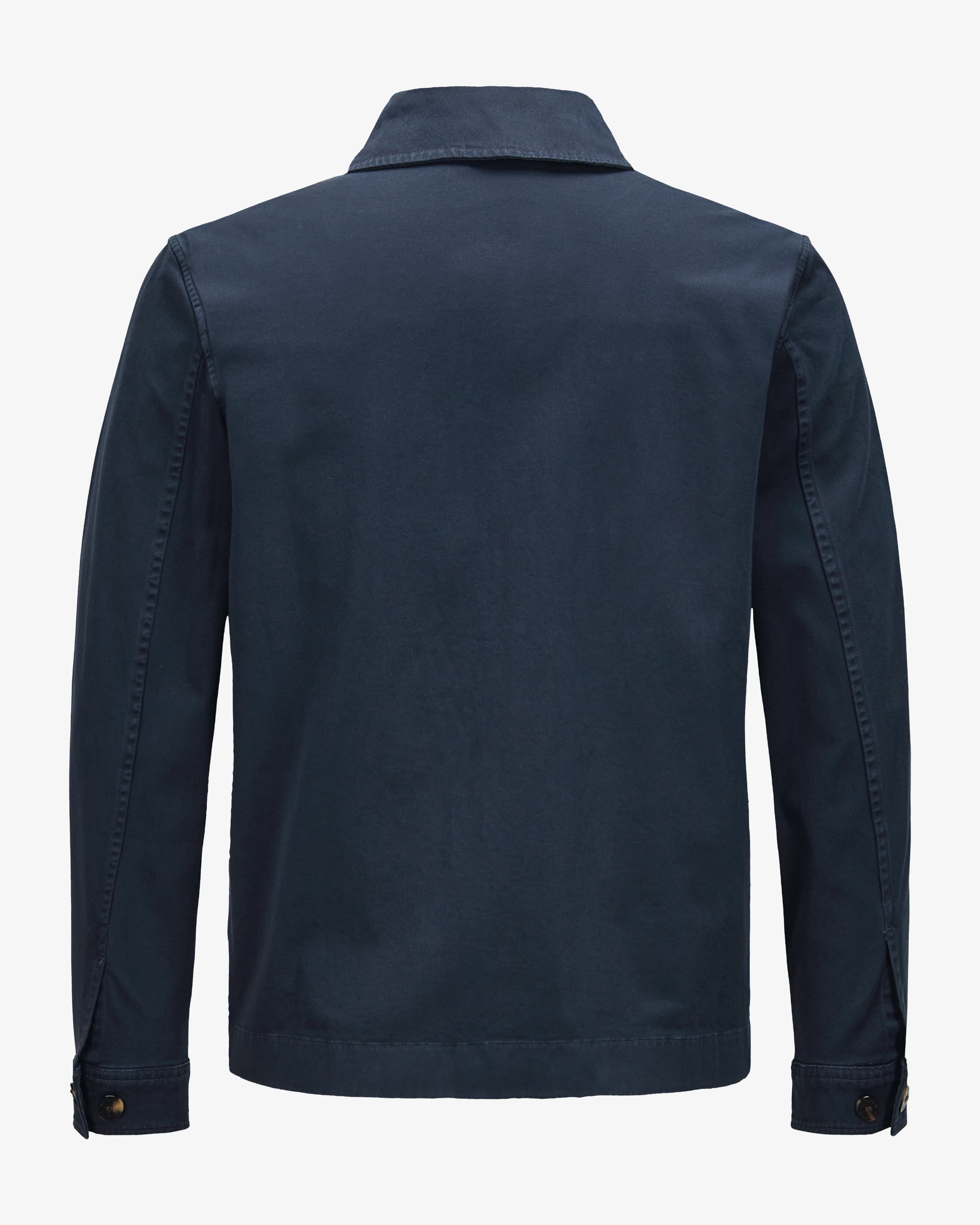 Giacca camicia in cotone CFWOOS2042MRUT5262 3989 WOOLRICH Melton blue 
