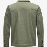 Giacca camicia in cotone CFWOOS2042MRUT5262 6667 WOOLRICH Smokey olive 