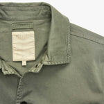 Giacca camicia in cotone CFWOOS2042MRUT5262 6667 WOOLRICH Smokey olive 