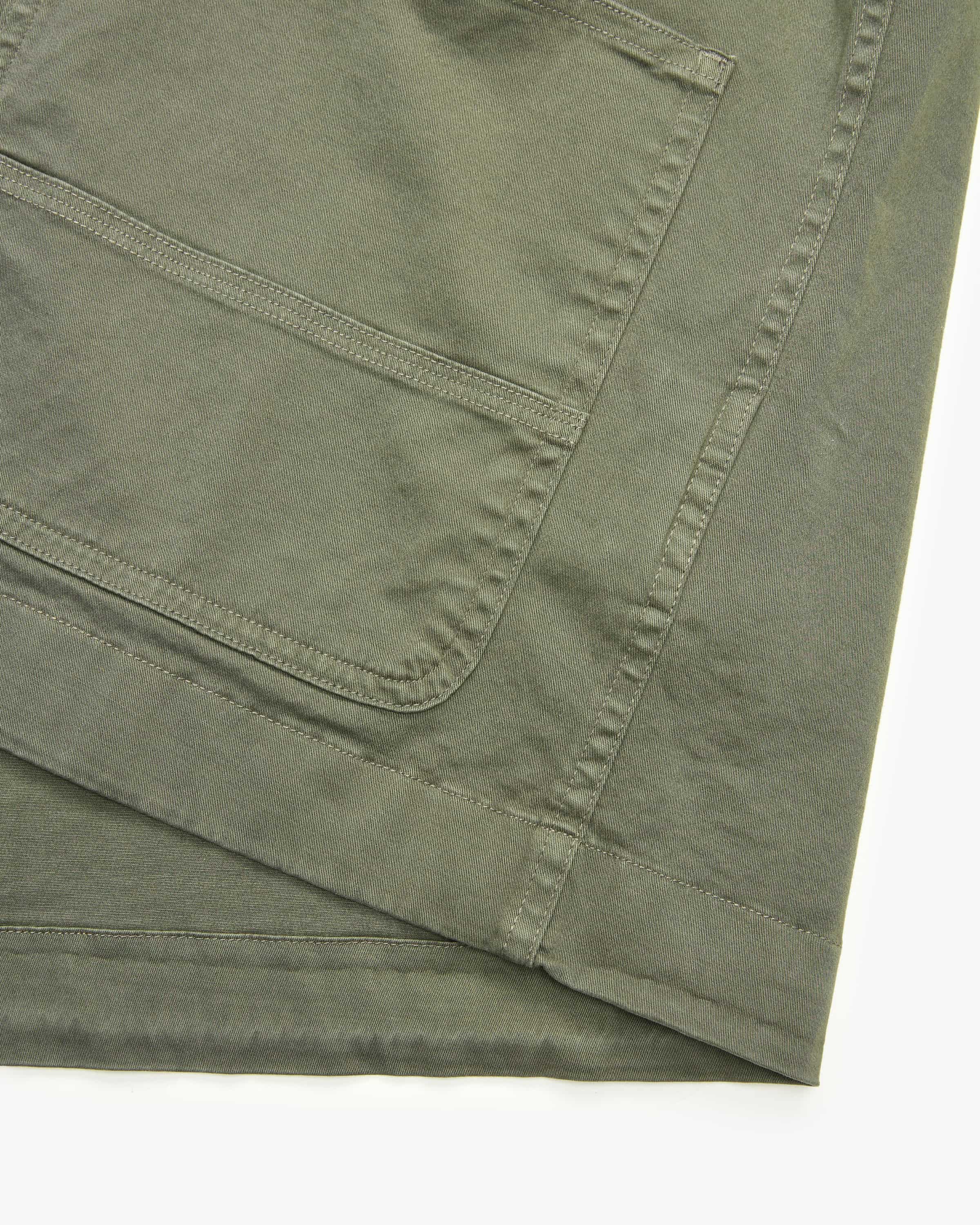 Giacca camicia in cotone CFWOOS2042MRUT5262 6667 WOOLRICH Smokey olive 