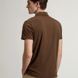 Polo in puro cotone CFWOPO2004MRUT4061 10026 WOOLRICH Slate black 