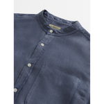 Camicia in lino CFWOSI2034MRUT5284 31194 WOOLRICH Grisaille 