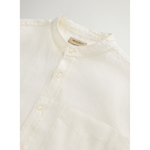 Camicia in lino CFWOSI2034MRUT5284 8270 WOOLRICH Arctic white 