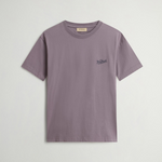 T-Shirt in puro cotone con logo CFWOTE2010MRUT5334 31193 WOOLRICH Shark 