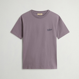 T-Shirt in puro cotone con logo CFWOTE2010MRUT5334 31193 WOOLRICH Shark 