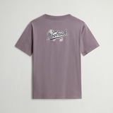 T-Shirt in puro cotone con logo CFWOTE2010MRUT5334 31193 WOOLRICH Shark 