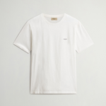 T-Shirt in puro cotone con logo CFWOTE2010MRUT5334 8270 WOOLRICH Arctic white 
