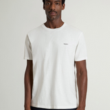 T-Shirt in puro cotone con logo CFWOTE2010MRUT5334 8270 WOOLRICH Arctic white 
